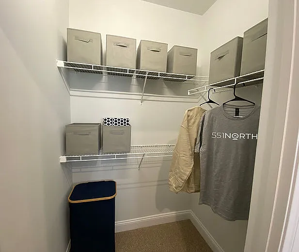 Large motion sensor lighting walk-in closets