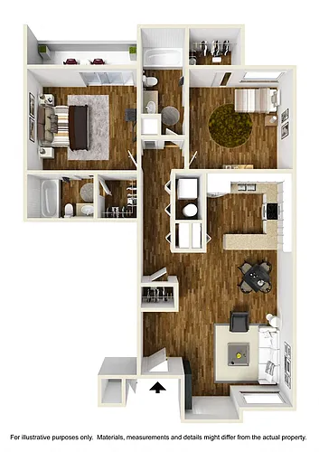 Floor plan MESQUITE