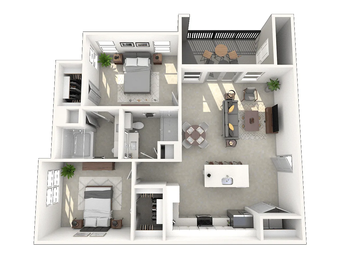 Floor plan B2