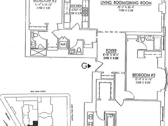 2nd image of 15 Central Park W APT 11G