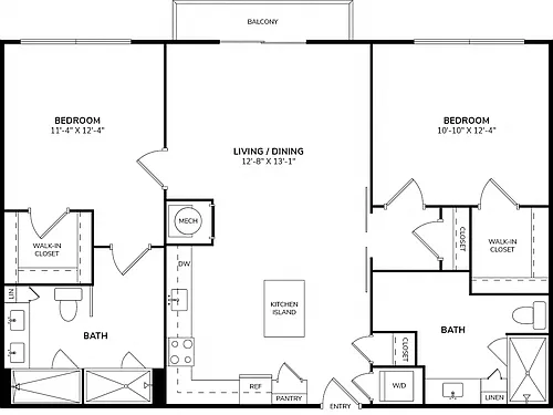 Floor plan B2