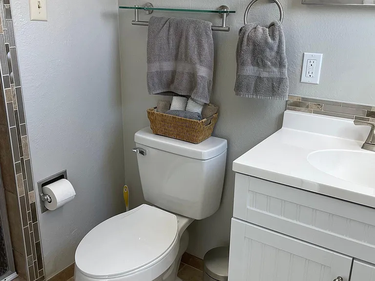Primary Bathroom With Shower Only