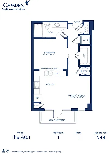 Floor plan A01