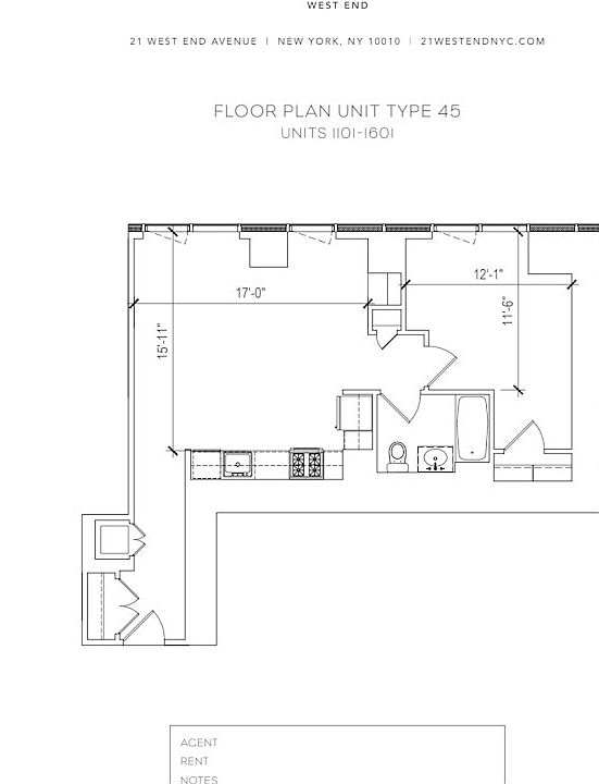 21 West End Ave Apartment Rentals New York, NY Zillow