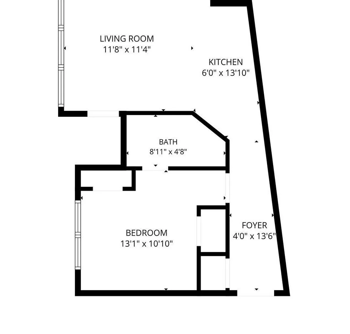 1 bed, 479 sqft, $1,995 — Photo 2
