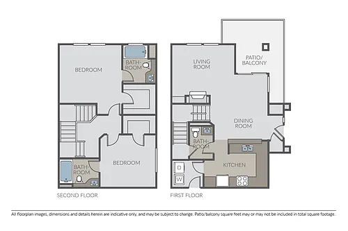 Floor plan The Eagle Townhome