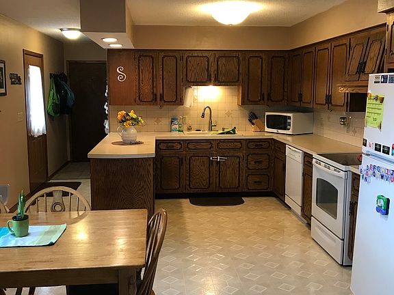 Full view of kitchen