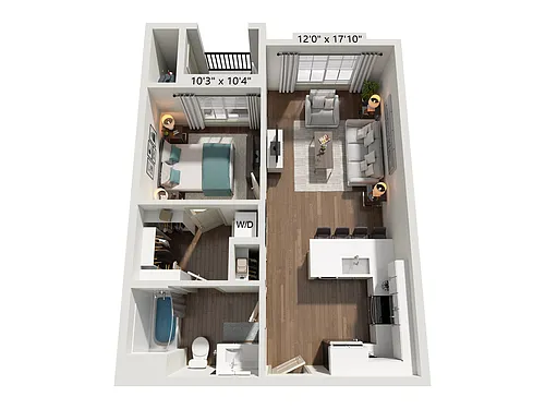 Floor plan A6