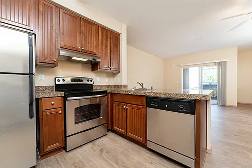 Floor plan 1 Bedroom w/Garage D