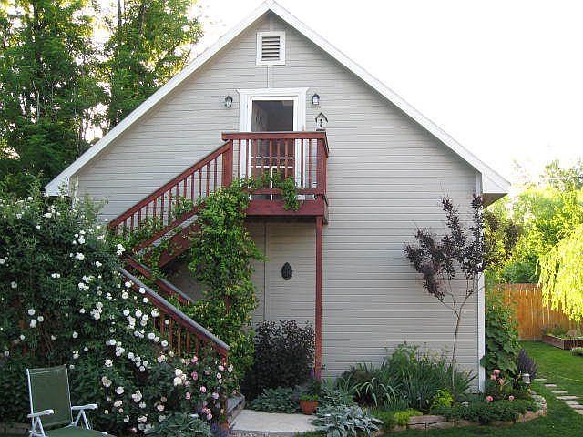 Guest cottage over garage
