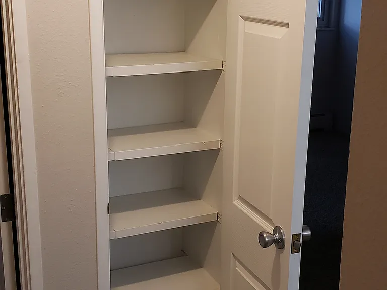 Linen closet for extra storage
