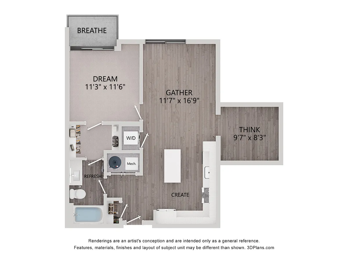Floor plan CD1.2