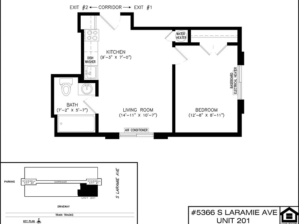 Unit 201 layout