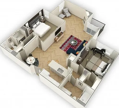 Veda Luxury Apartments — Photo 48