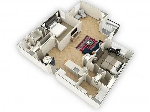 Floor plan B5