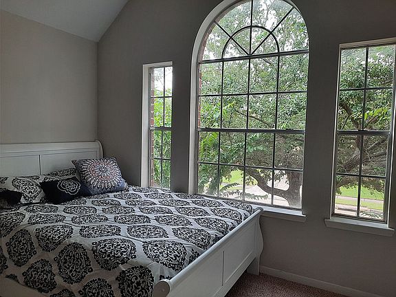 Windows of the family room