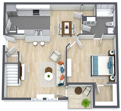 Floor plan Live Oak
