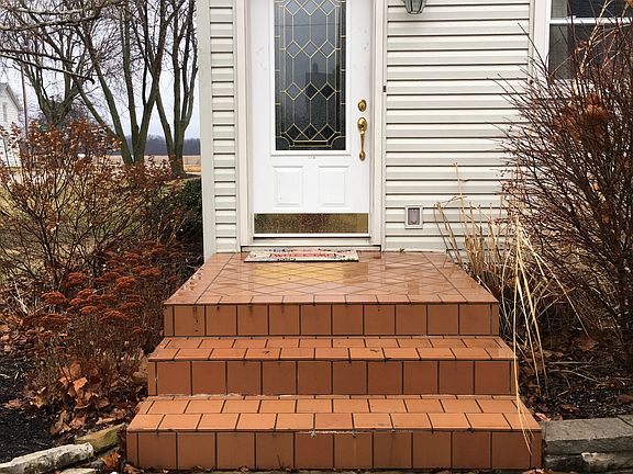 Beautiful tile entrance