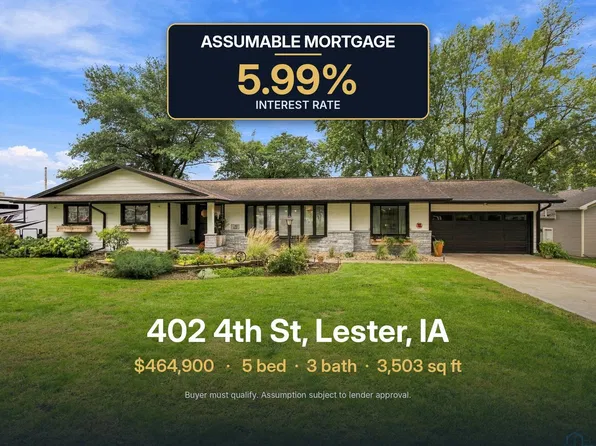 402 4th St, Lester, IA 51242