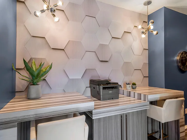 Uncover our resident business hub, your personal haven for productivity. With high-speed internet and free printing, this space is tailored to support your workflow.