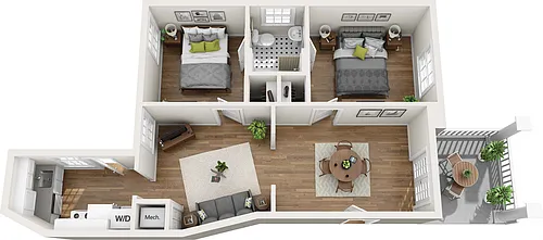 Floor plan B4 B5