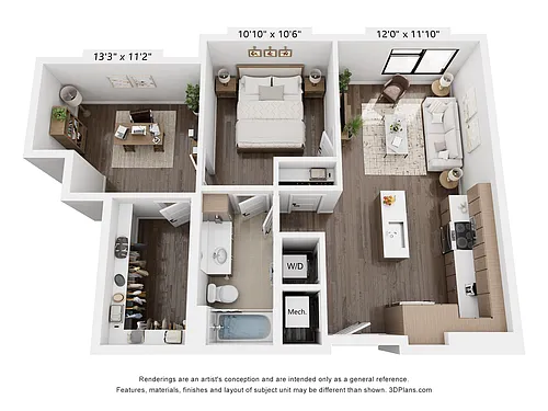 Floor plan A+D6