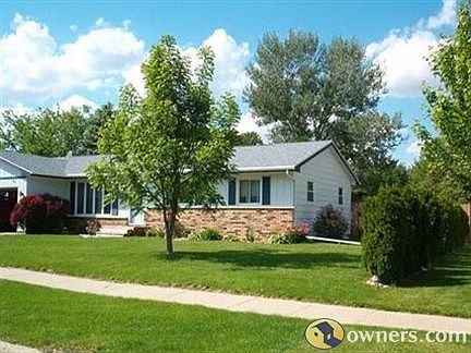 large front yard and attached garage