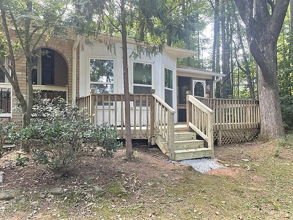 Exterior with deck and side porch