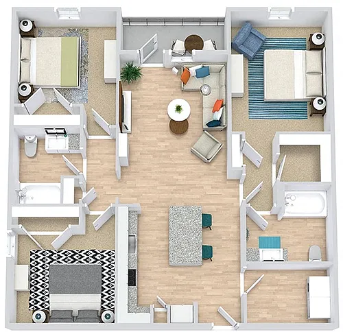 Floor plan Norris