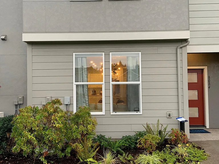 Front of the house