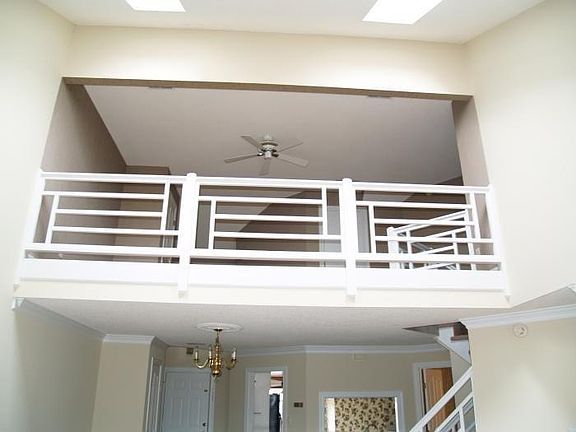 Loft overlooking family room