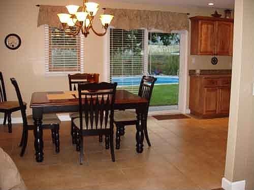 Dinning Room open to Kitchen and Family Room