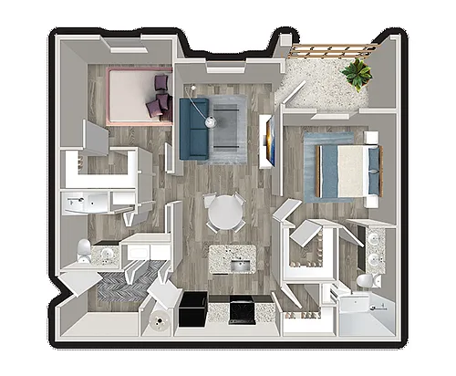 Floor plan Ravine