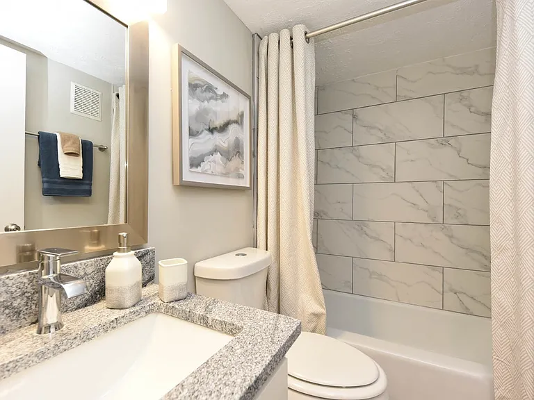 Bathroom + Granite Counters