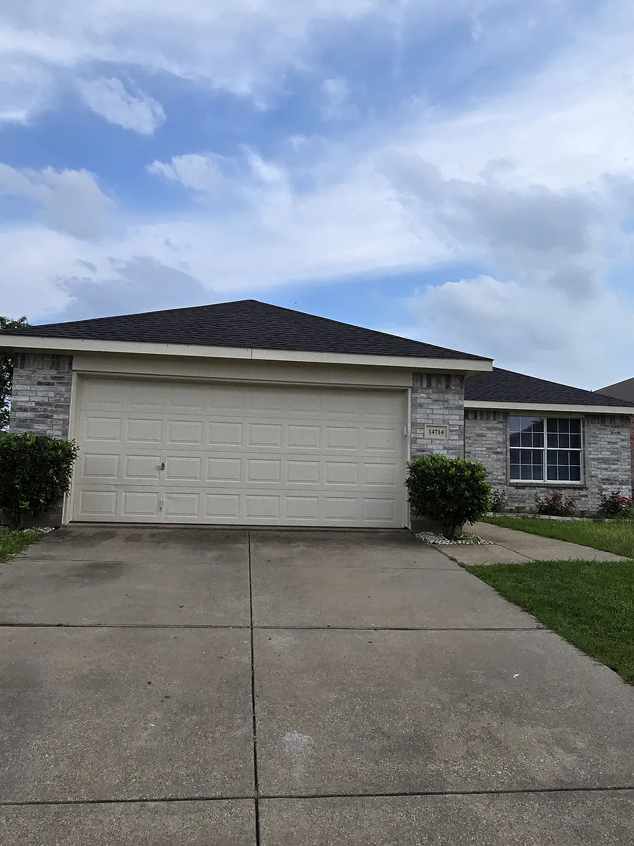 Drive way and two-car garage - 14714 Cedar Creek Way