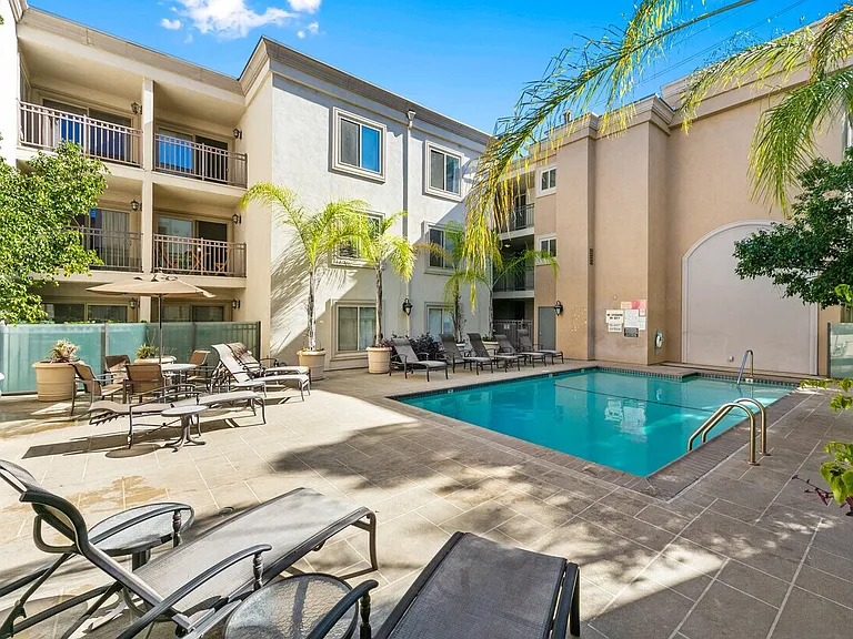 Resort-style heated pool