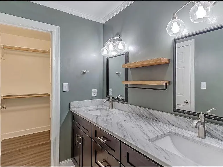 Master Bathroom & Walk in Closet