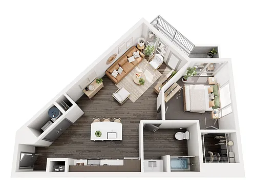 Floor plan A2 Alt 1