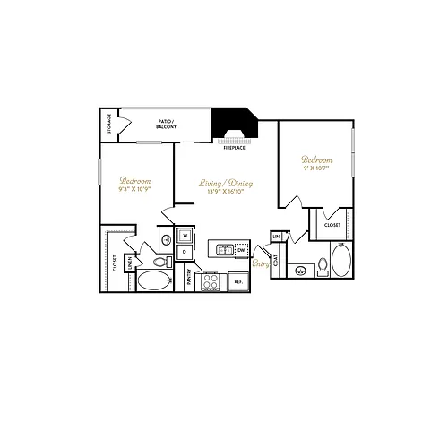 Floor plan B2 Classic