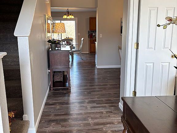 Foyer with hall closet 