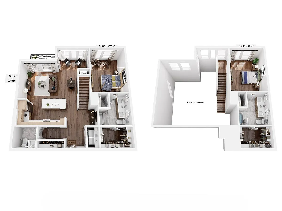 Floor plan TH5