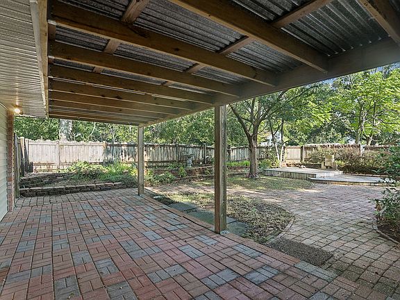 Back Fenced Patio