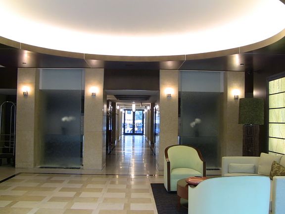 Foyer with Concierge Desk