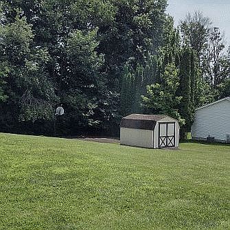 Lot next door included with property