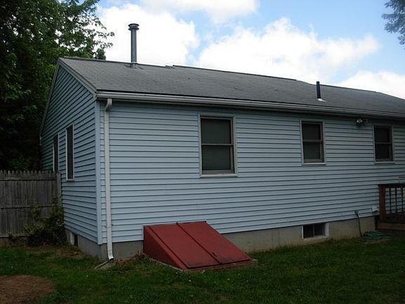 Rear of home