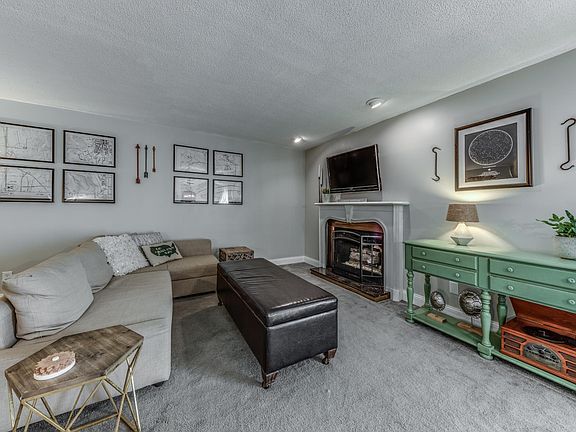 Living Room with Fireplace
