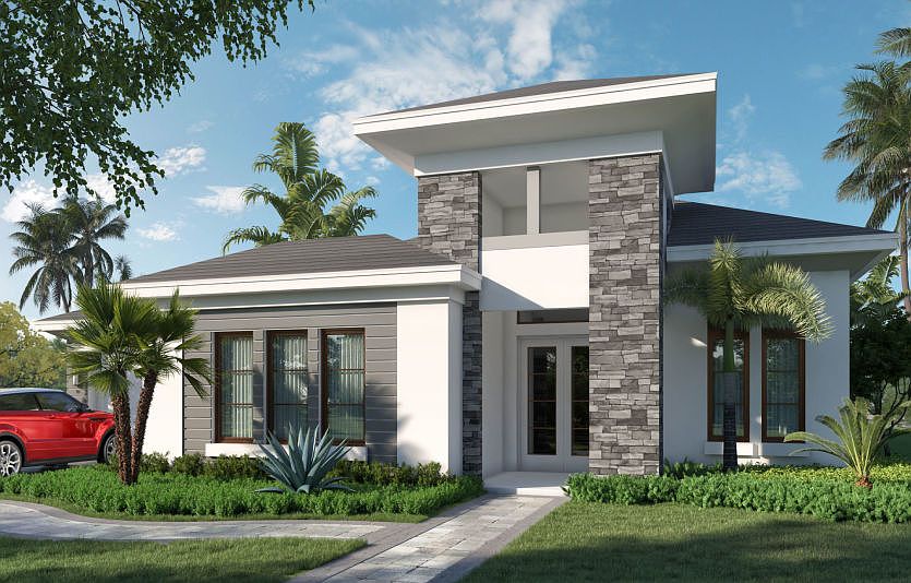 Antigua Exterior Rendering