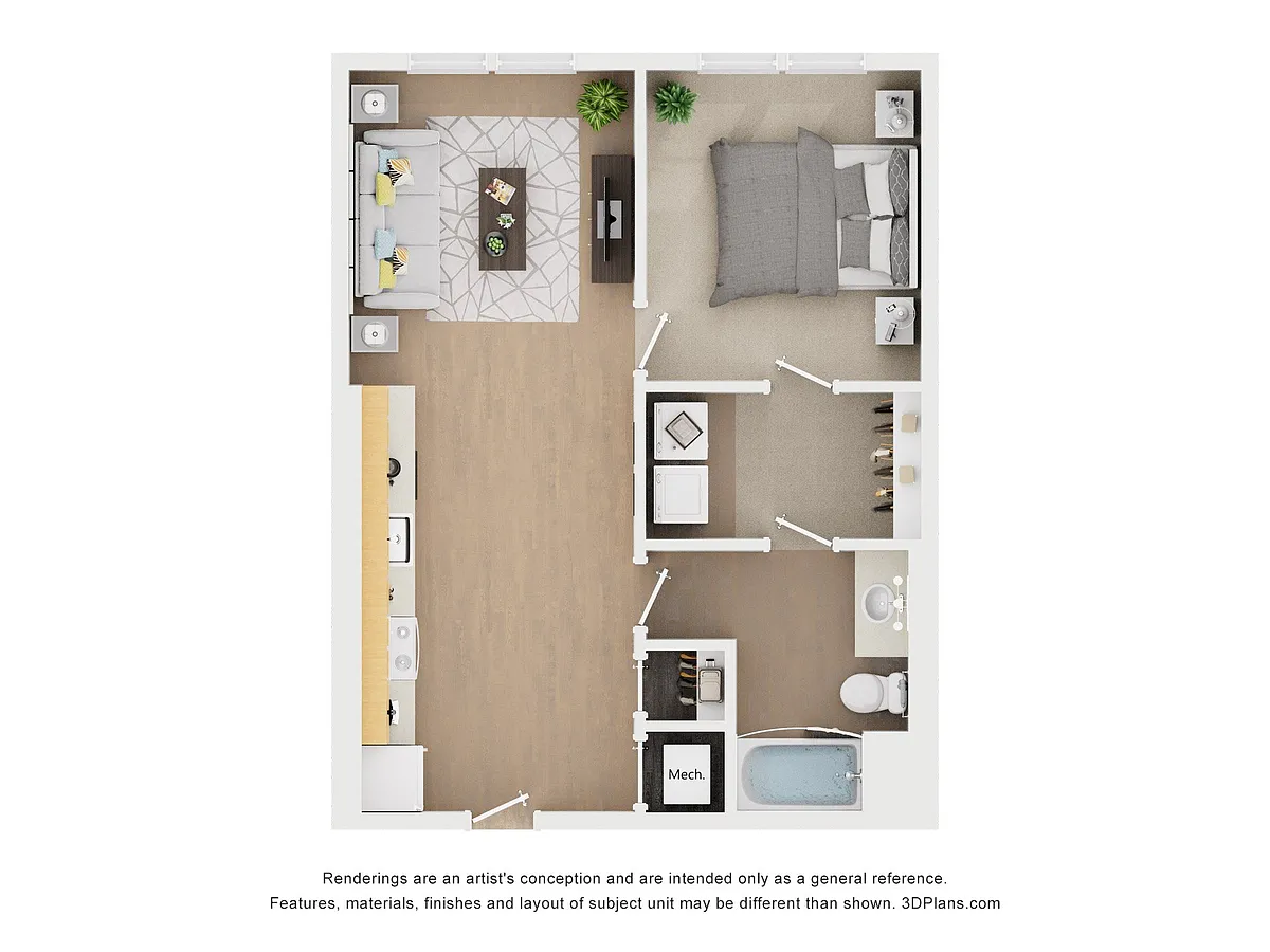 Floor plan A1 2D