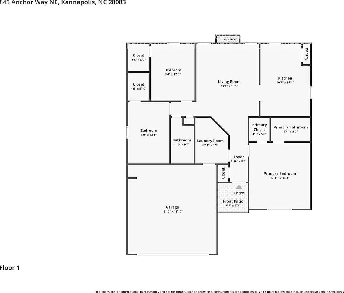 843 Anchor Way NE Kannapolis, NC 28083 — Photo 2