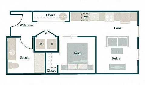 Floor plan Palmetto